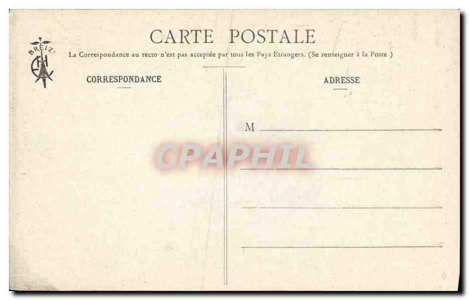 CPA Folklore Botrel Les chansons de Botrel illustrees Les sabots de Jesus  — Verso