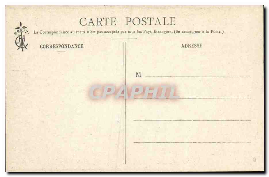 CPA Folklore Botrel Les chansons de Botrel illustrees Les sabots de Jesus  — Verso