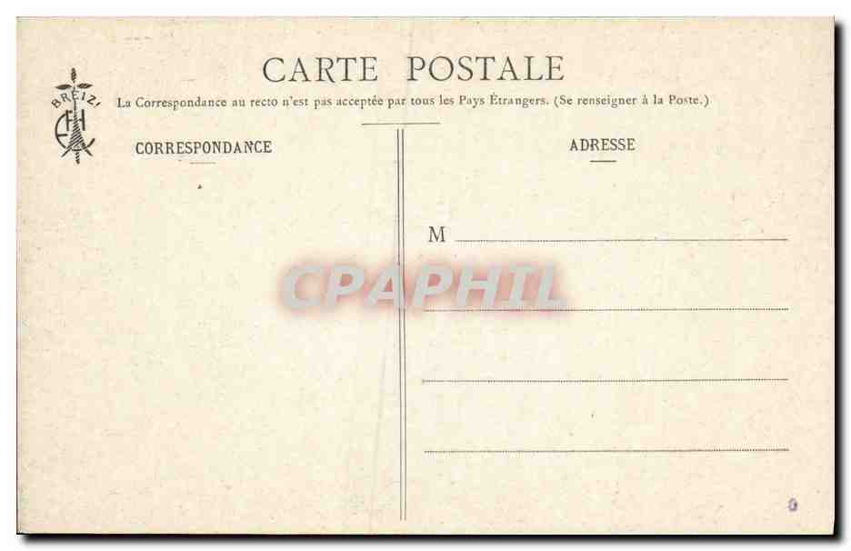 CPA Folklore Botrel Les chansons de Botrel illustrees Les sabots de Jesus  — Verso