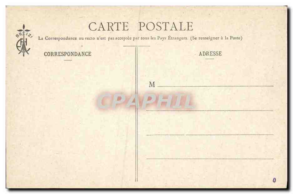 CPA Folklore Botrel Les chansons de Botrel illustrees Les sabots de Jesus  — Verso