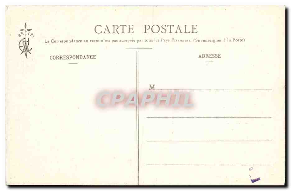 CPA Folklore Botrel Les chansons de Botrel illustrees Le bucheron  — Verso