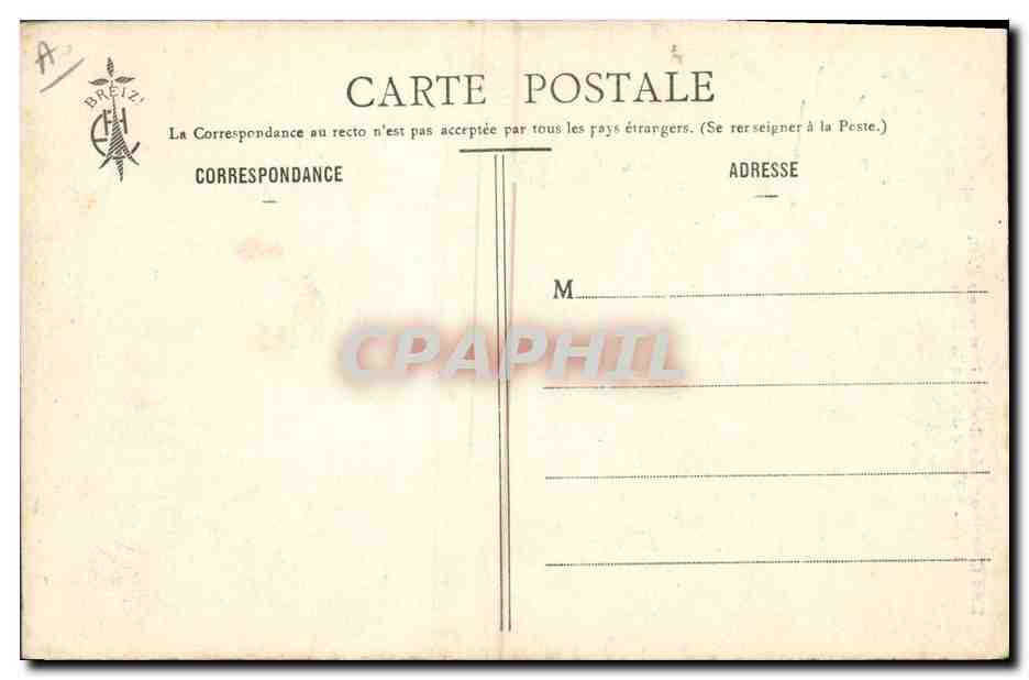 CPA Folklore Botrel Les chansons de Botrel illustrees Fleur de ble noir  — Verso