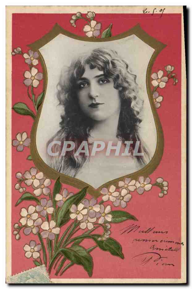 Portrait d'une femme — éditeur inconnu, n° de série non visible