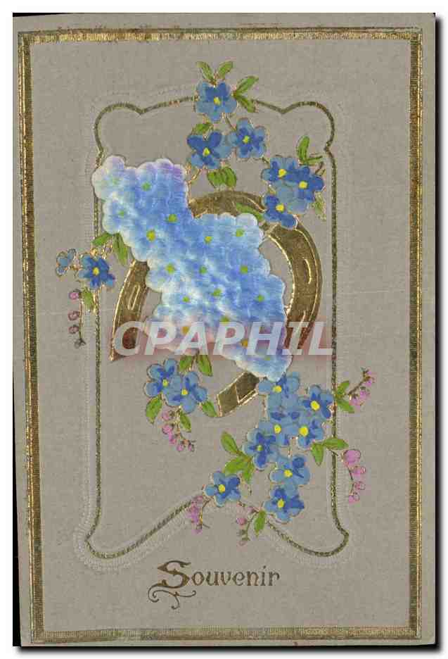 CPA Fantaisie Fleurs 