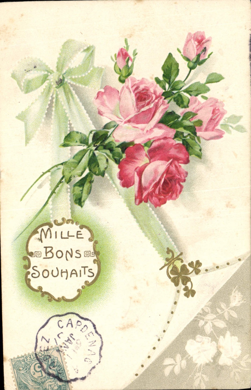 CPA Fantaisie Fleurs 