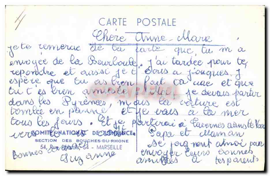 CPA Fantaisie Illustrateur Enfants Pique Nique  — Rückseite