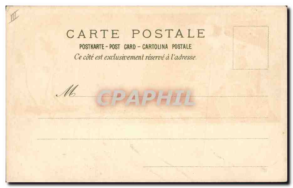 CPA Fantaisie Illustrateur Femme Montagnes Vegetaline  — Rückseite