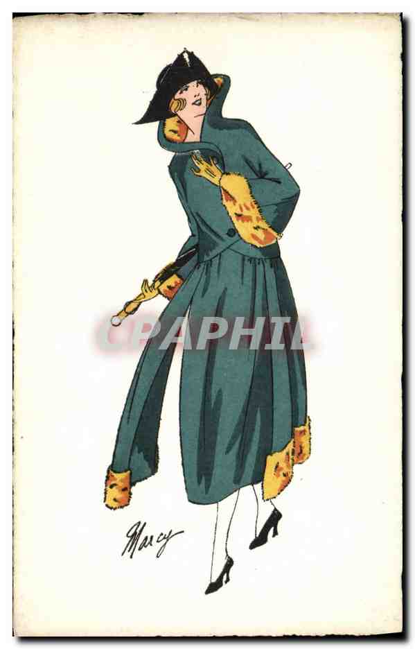 CPA Fantaisie Illustrateur Femme 