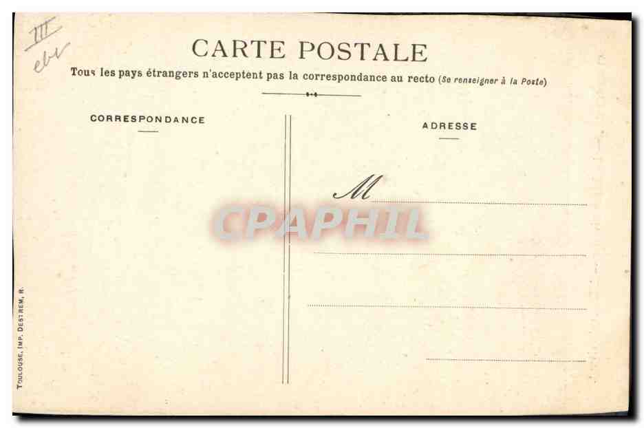 Carosì — La Statue vivante — L'Enseveli vivant — Verso