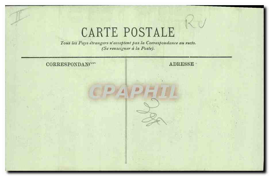 CPA Kiosque Brest La place du Champ de bataille  — Verso