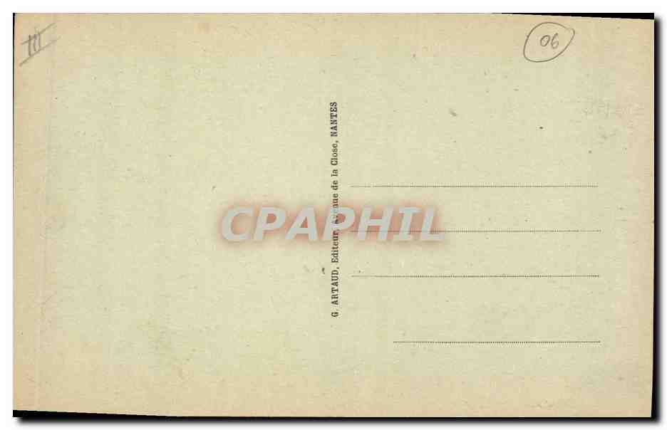 CANNES - Kiosque de la Musique - Allées de la Liberté — G. Antaud, Nantes — Verso