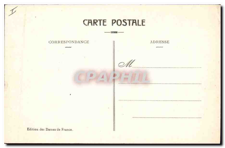CPA Kiosque de musique Promenade neuve Narbonne  — Verso