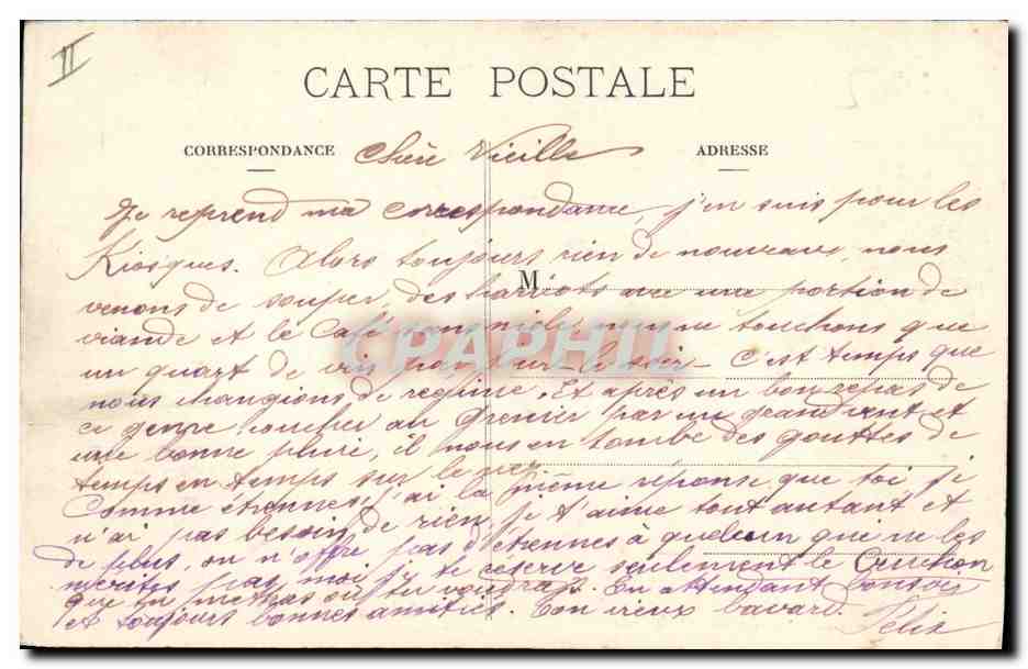 CPA Kiosque Toul Place de la Republique  — Verso