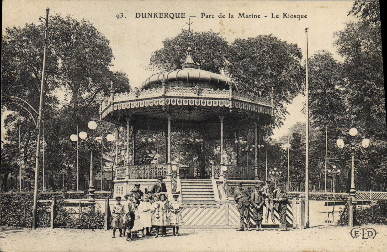 Dunkerque — Parc de la Marine — Le Kiosque
