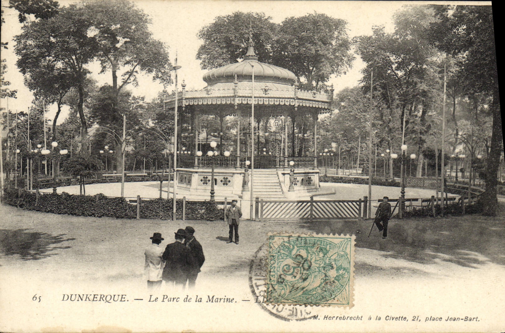 Dunkerque — Le Parc de la Marine — M. Herrebrecht à la Civette, 21, place Jean-Bart.