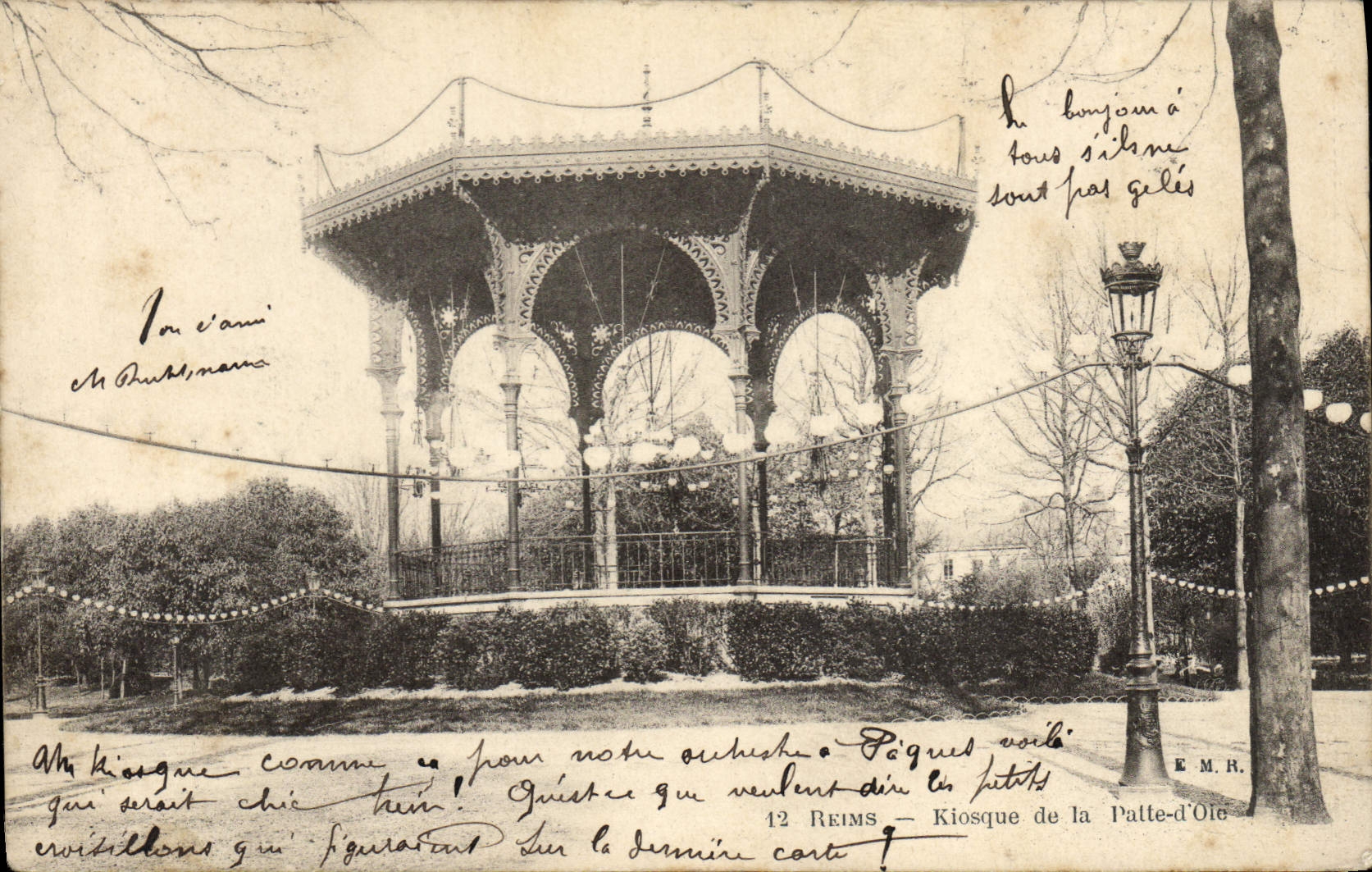 Kiosque de la Palte-d'Oré — Reims — E.M.R.