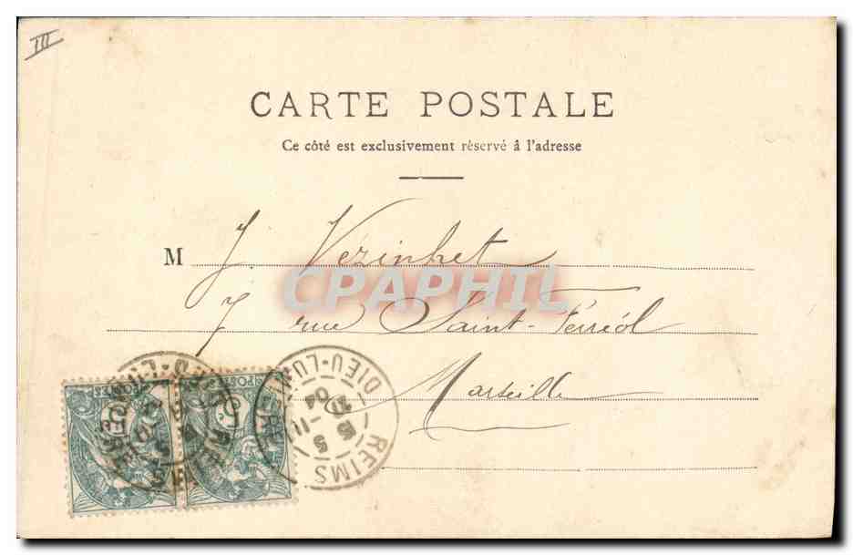 Reims — Kiosque de la Palte-d'Oie — éditeur E.M.H. — Verso
