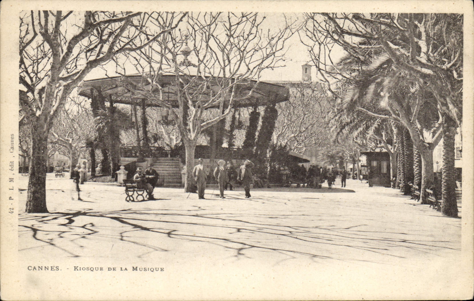 Cannes - Kiosque de la Musique — P. L. M. édit., Cannes, n°42