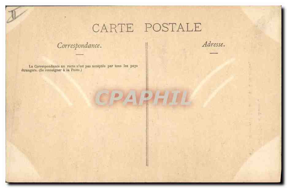 CPA Kiosque a musique Hyeres  — Verso
