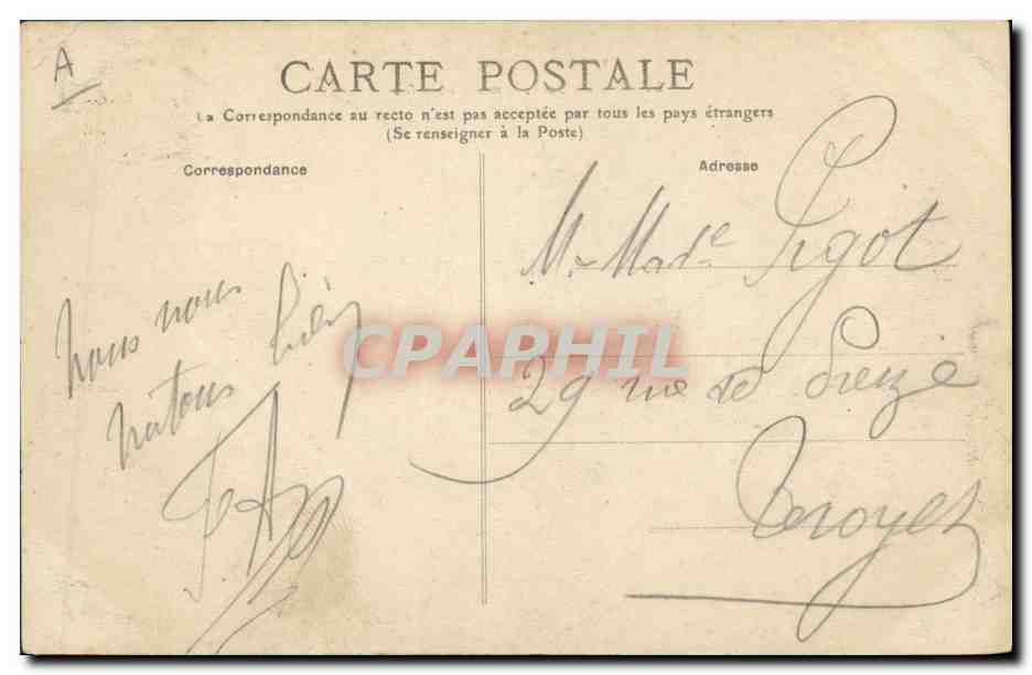 Types des Pyrénées — Le père, la mère et le fils — n° 2735 — Achterkant