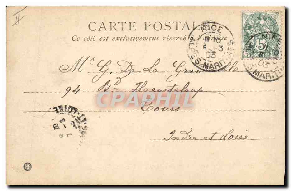 Chien de race Saint-Bernard — série 86-2187 — éditeur RR — Verso