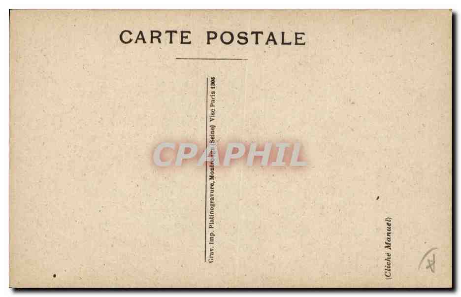 Général Maistre — portrait militaire — Grav. Imp. Platiogravure, Monte-Verde, Paris — Verso