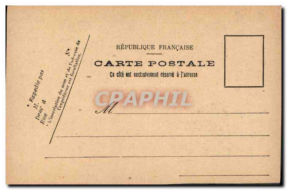 CPA Militaria Generalissime Brugere General Voyron Millet Girardel  — Rückseite