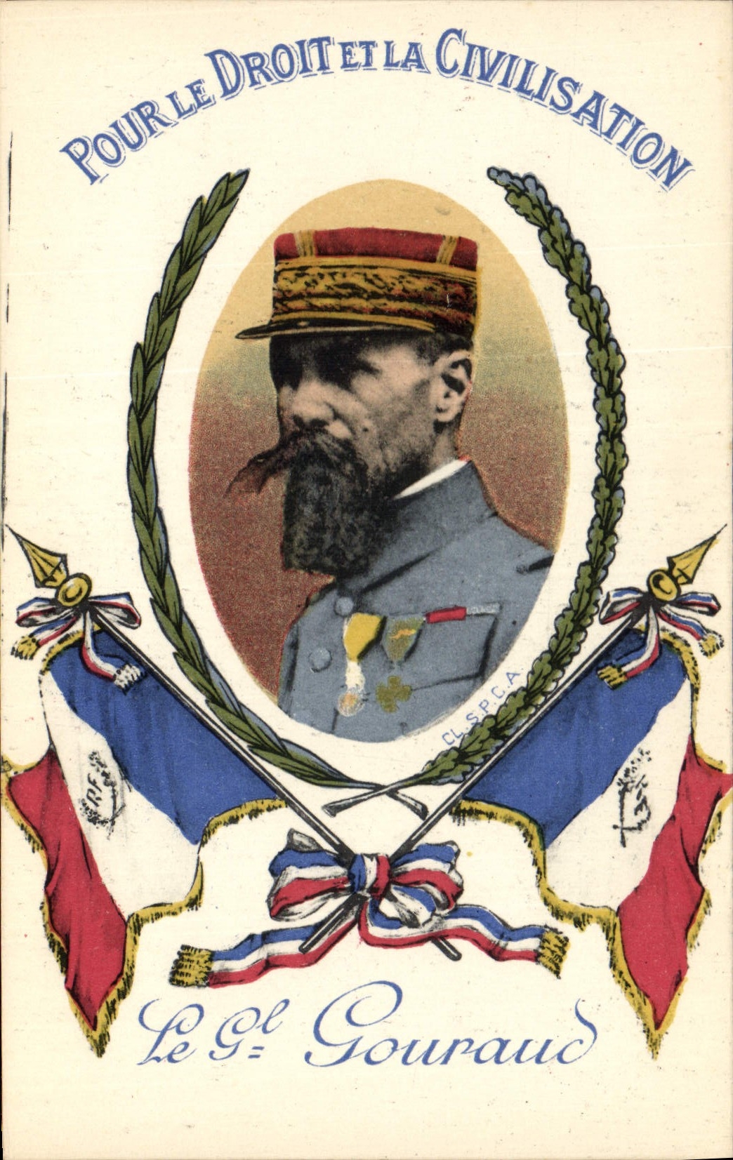 Général Gouraud — Pour le Droit et la Civilisation — Lévy Fils & Cie, Paris