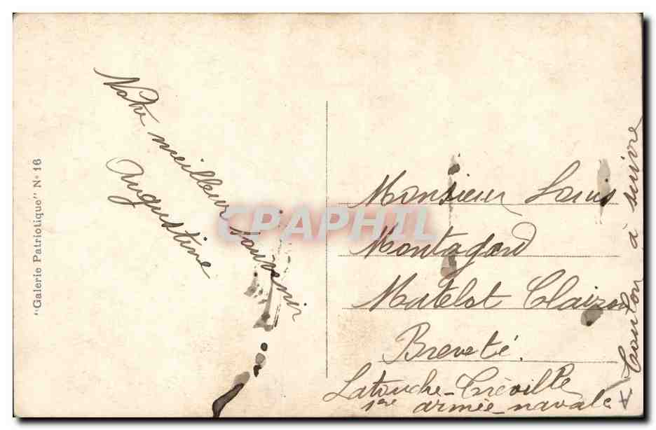 Le Général PAU — Commandant en chef de l'armée d'Alsace — A.N. Paris, N°16 — Reverso