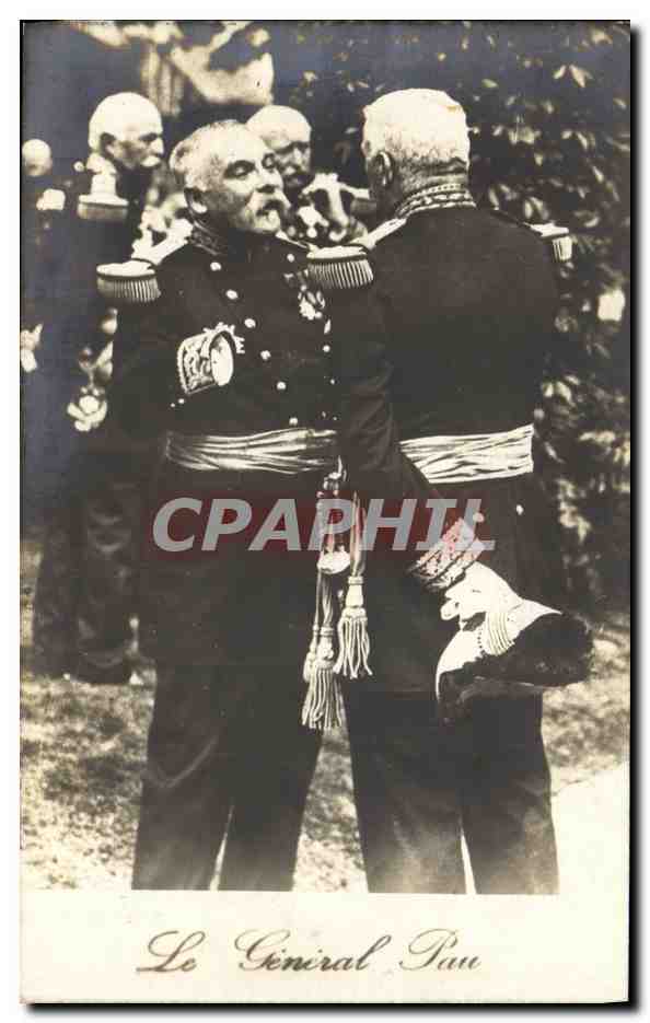 Le Général Pau — portrait militaire — éditeur inconnu
