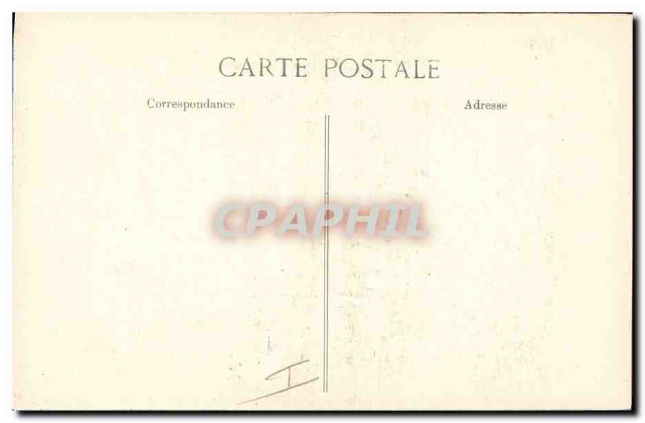 CPA Militaria General Pau  — Verso