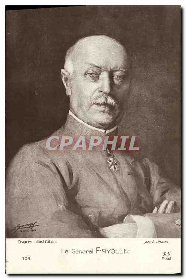 CPA Militaria General Fayolle 