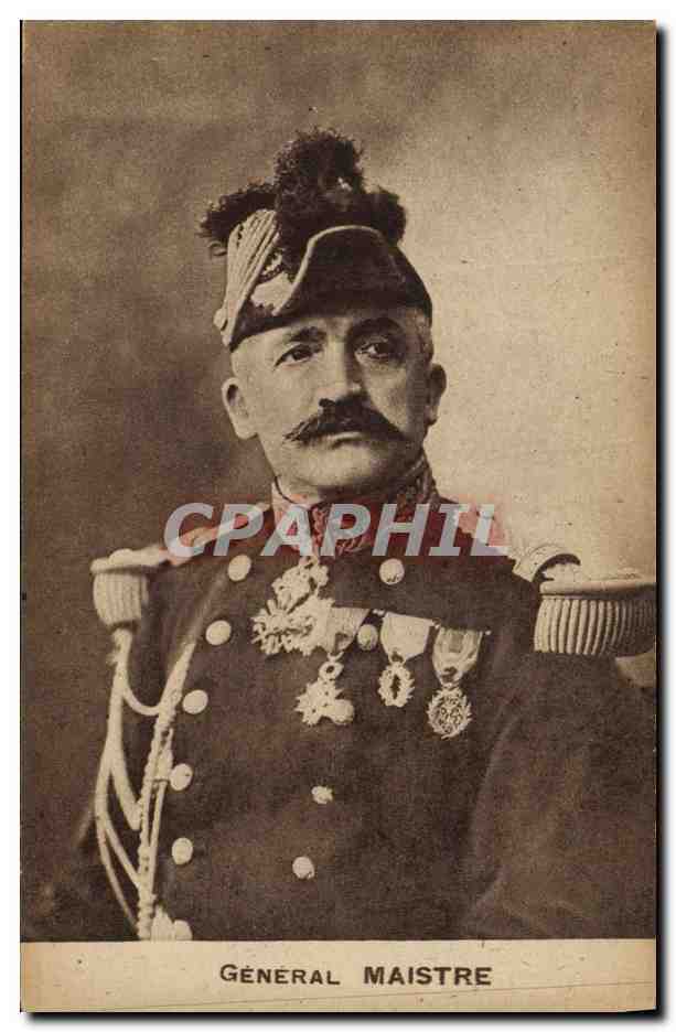 CPA Militaria General Maistre 