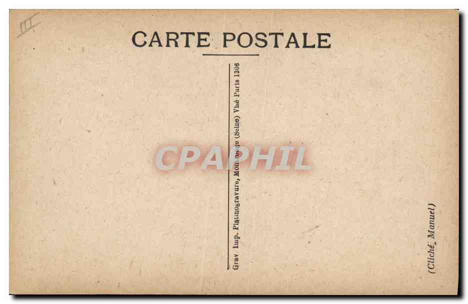 CPA Militaria General Maistre  — Verso