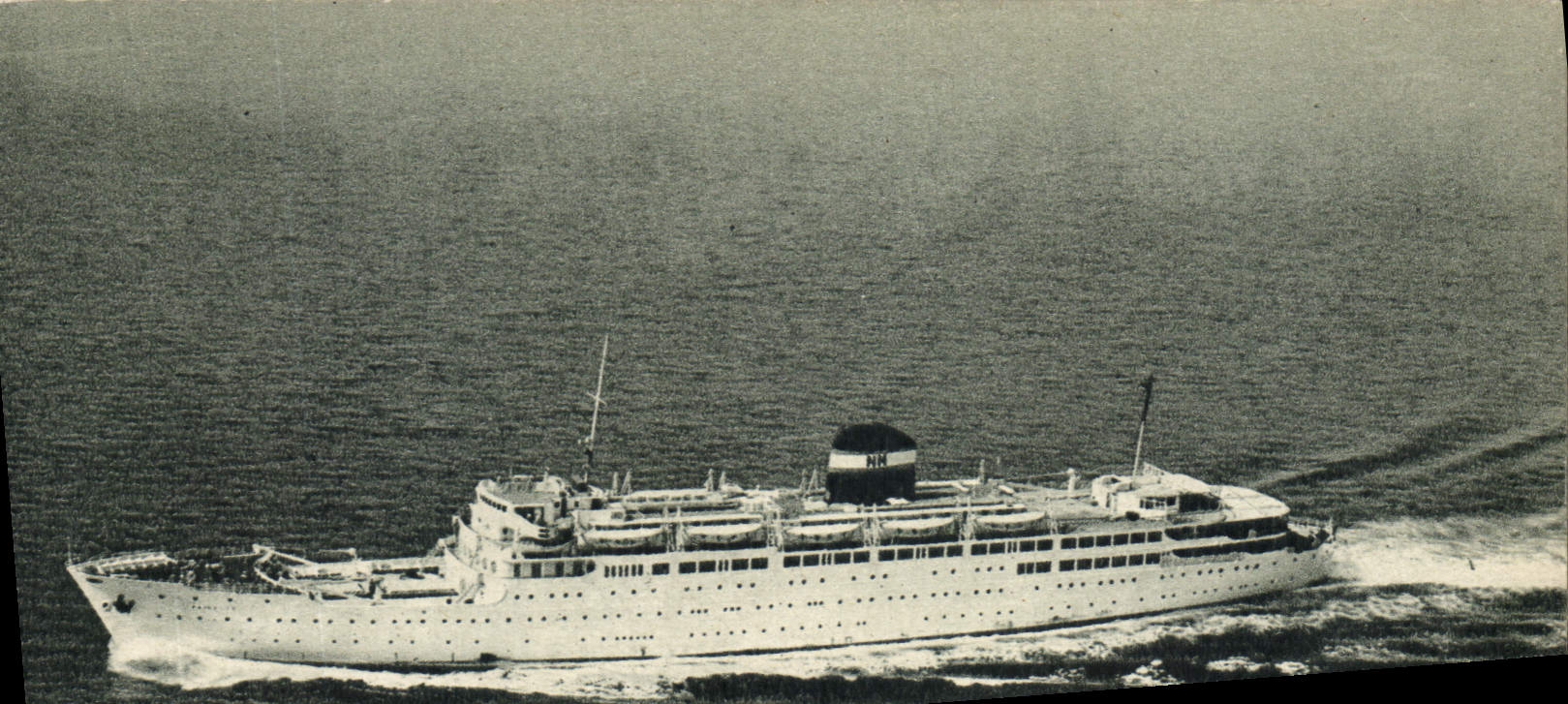 Paquebot "Kairouan" — Algérie - Tunisie — Cie de Navigation Mixte, Marseille