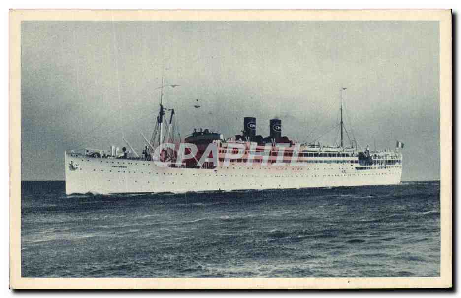Paquebot Koutoubia — Compagnie de Navigation Paquet — Marseille