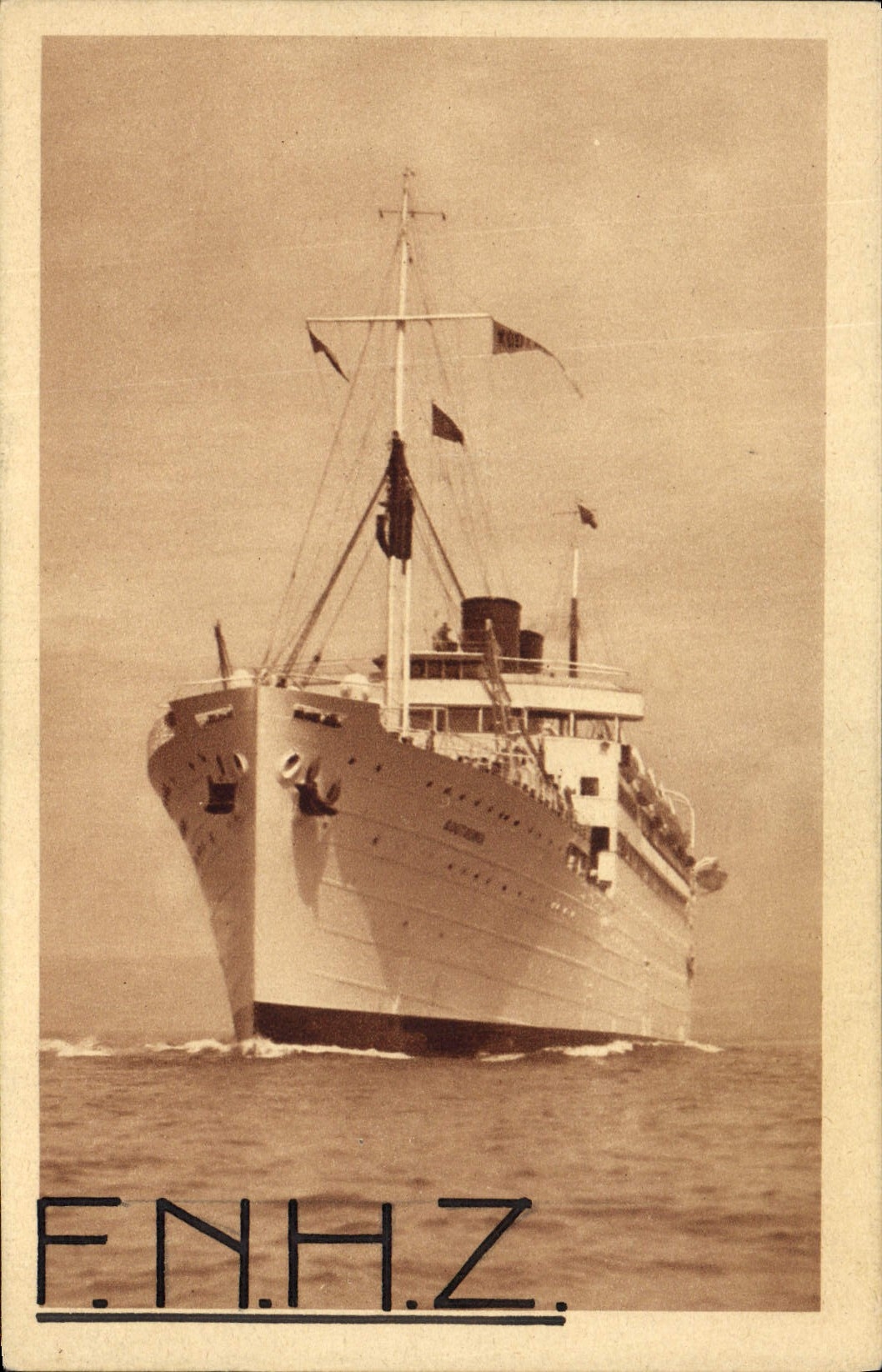 Navire de la Compagnie de Navigation Paquet — Koutoubia — F.N.H.Z.