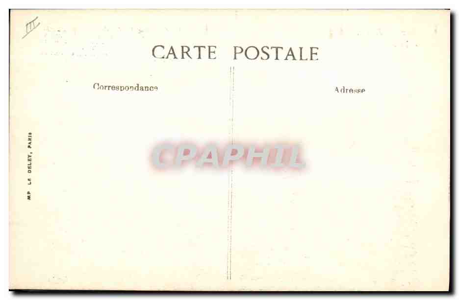 Le Transatlantique "Lafayette" — Le Havre — Éditeur MP Le Doley, Paris, n°12 — Verso