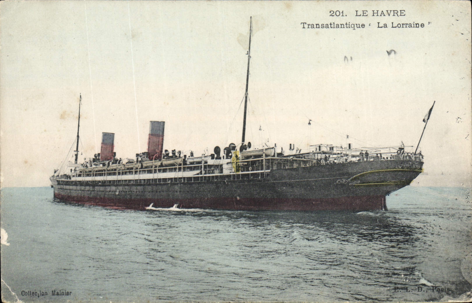 Le Havre — Transatlantique 'La Lorraine' — Collection Mainier, n°201