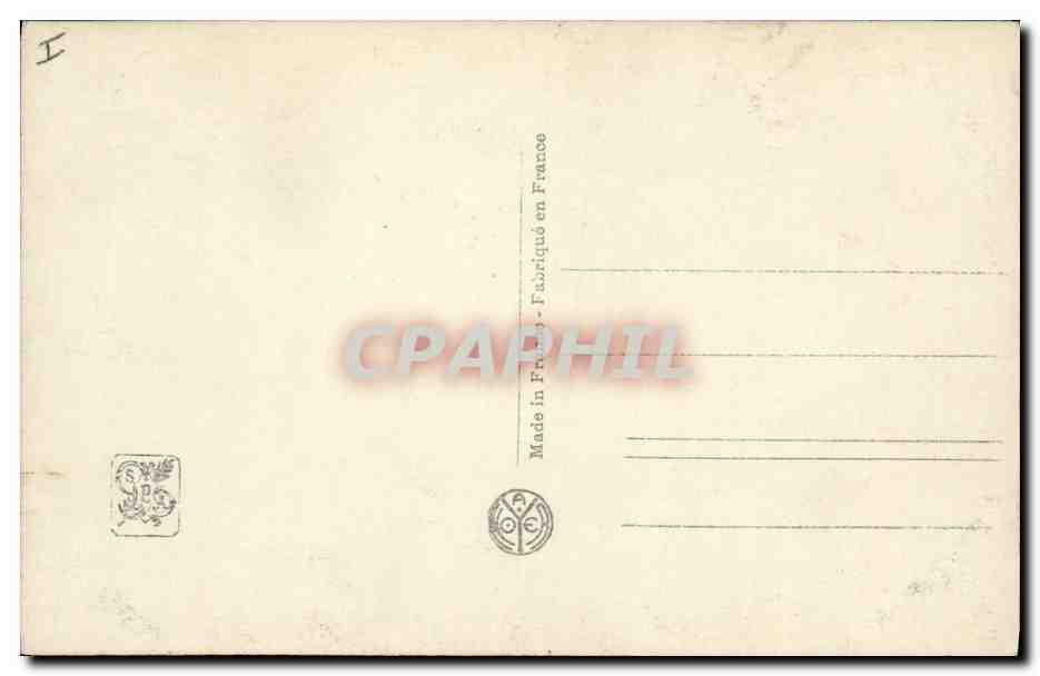 CPA Salon de Paris Maroniez En Normandie Effet de neige  — Verso
