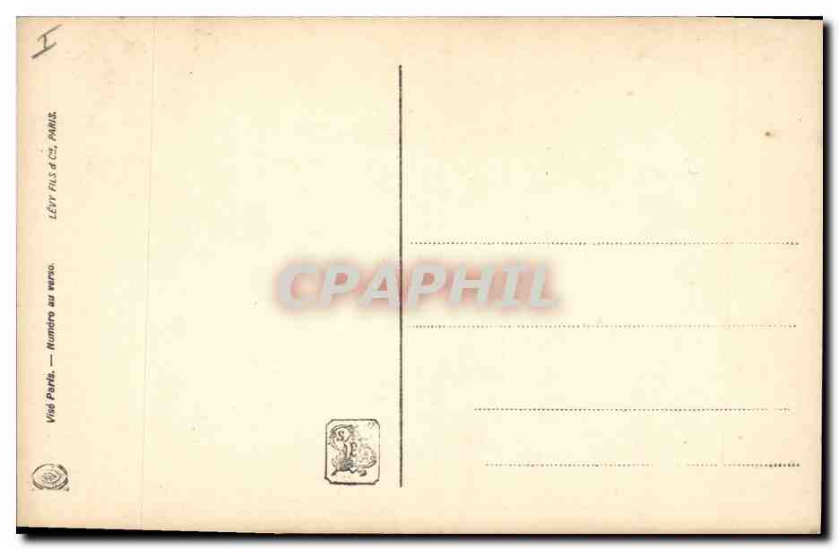 CPA Salons de Paris 1918 Leon Bellemont Fete a l'orphelinat  — Rückseite