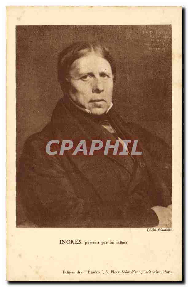 CPA Ingres par lui meme 