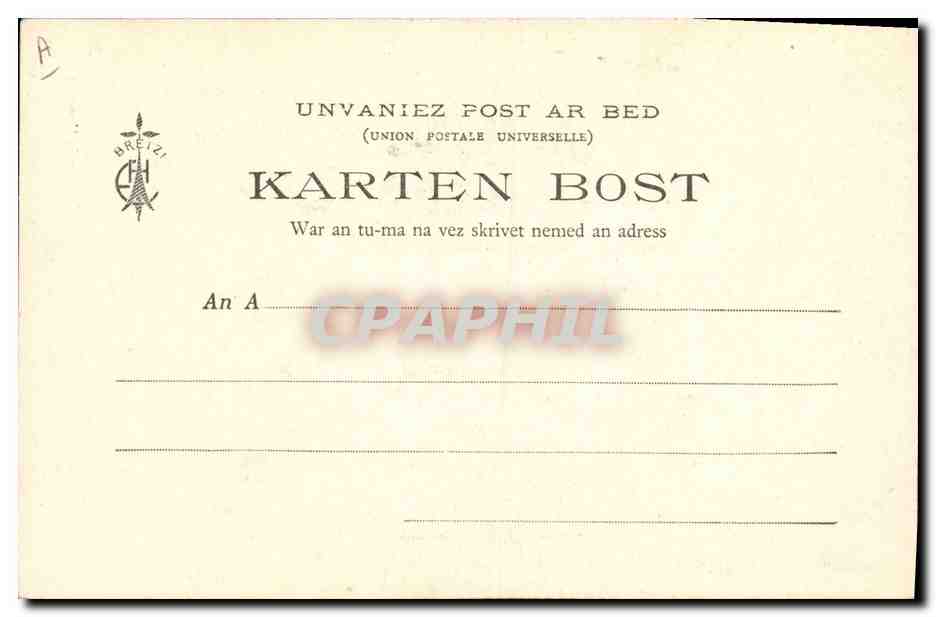 CPA Folklore Botrel Les chansons de Botrel illustrees Le Petit Gregoire Enfant — Verso
