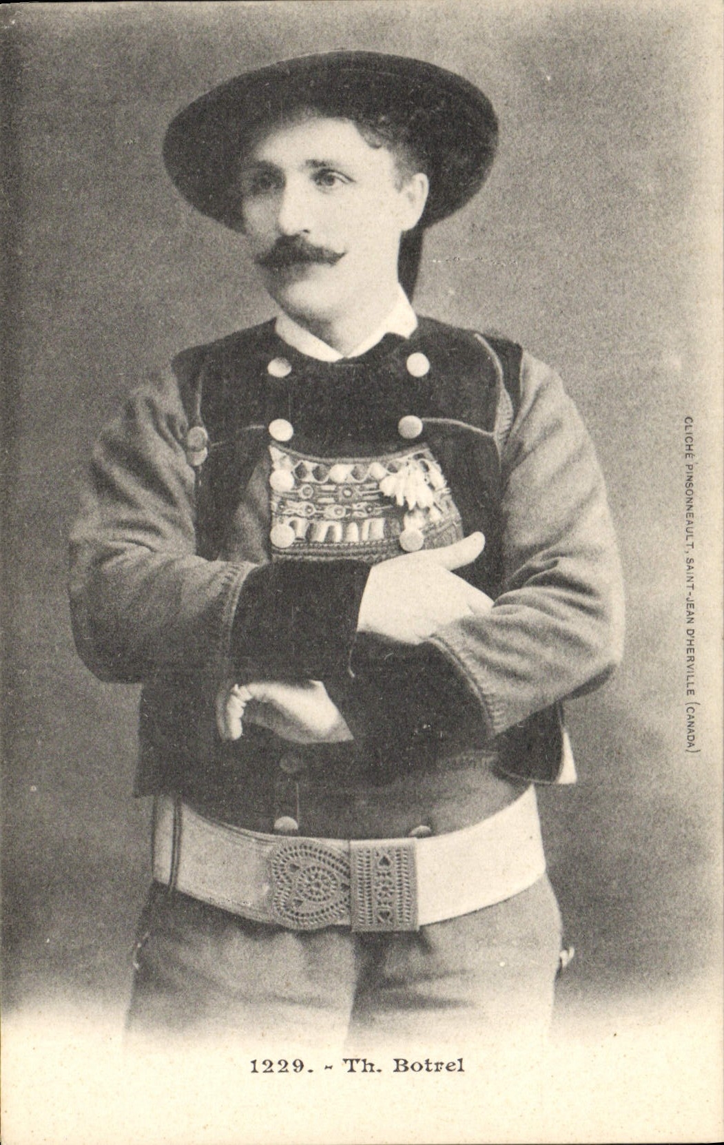 CPA Folklore Theodore Botrel 