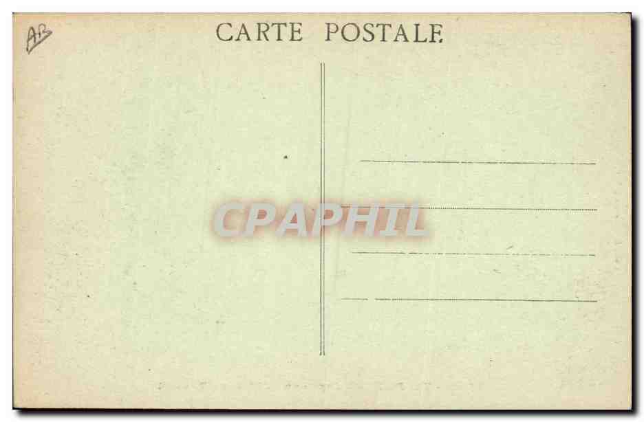 CPA Folklore Theodore Botrel dans son cabinet de travail — Verso