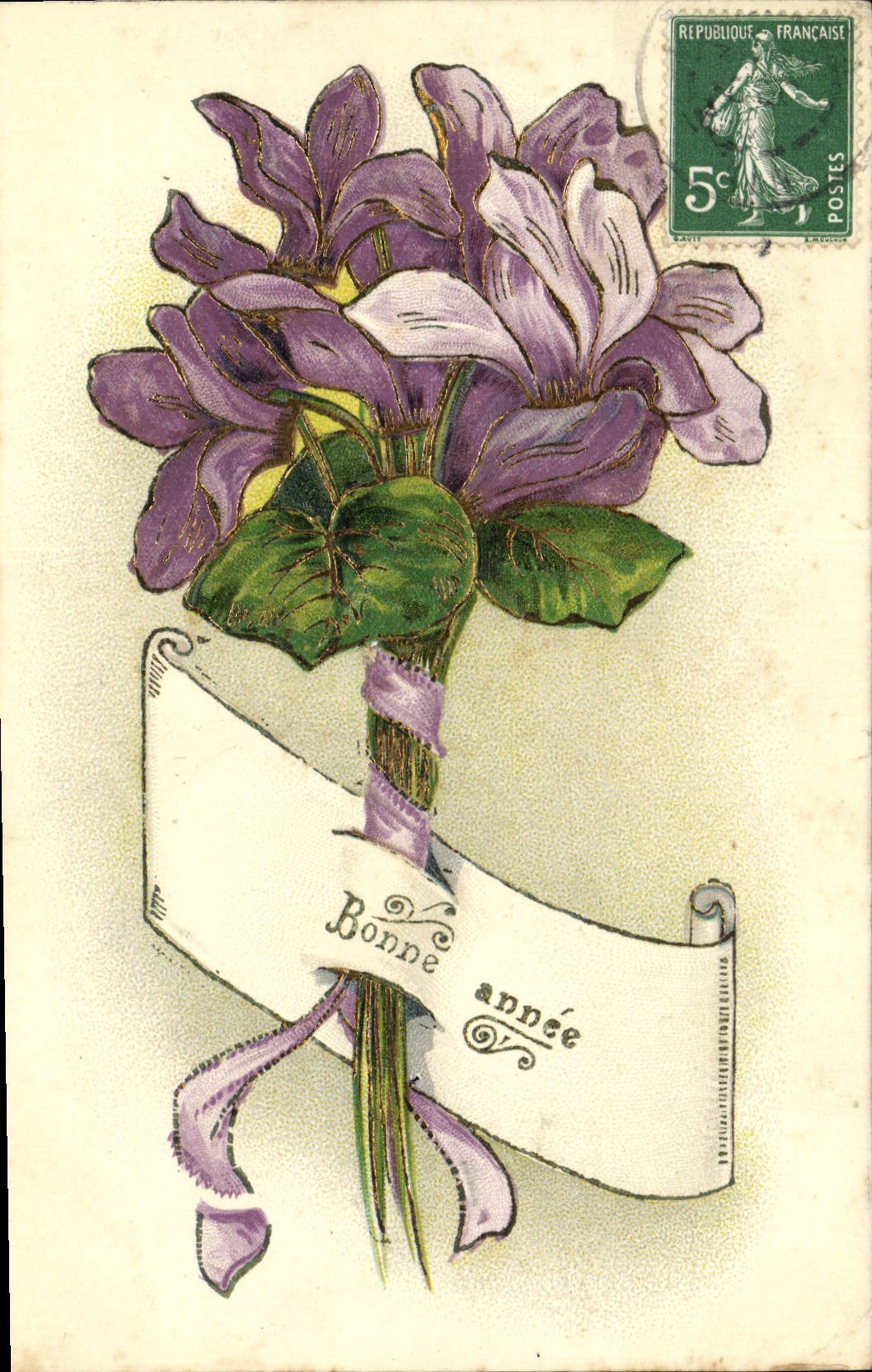 CPA Fantaisie Fleurs 