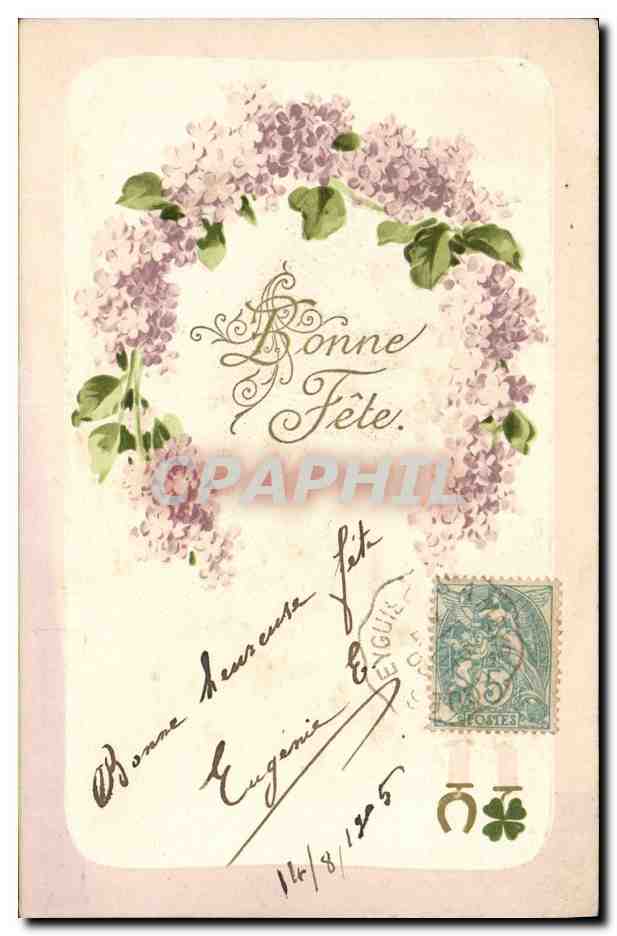 CPA Fantaisie Fleurs 