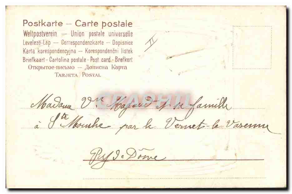 CPA Fantaisie Enfant  — Verso