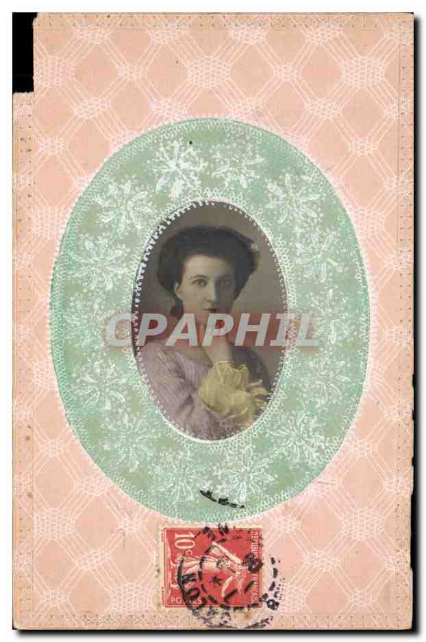 CPA Fantaisie Femme 