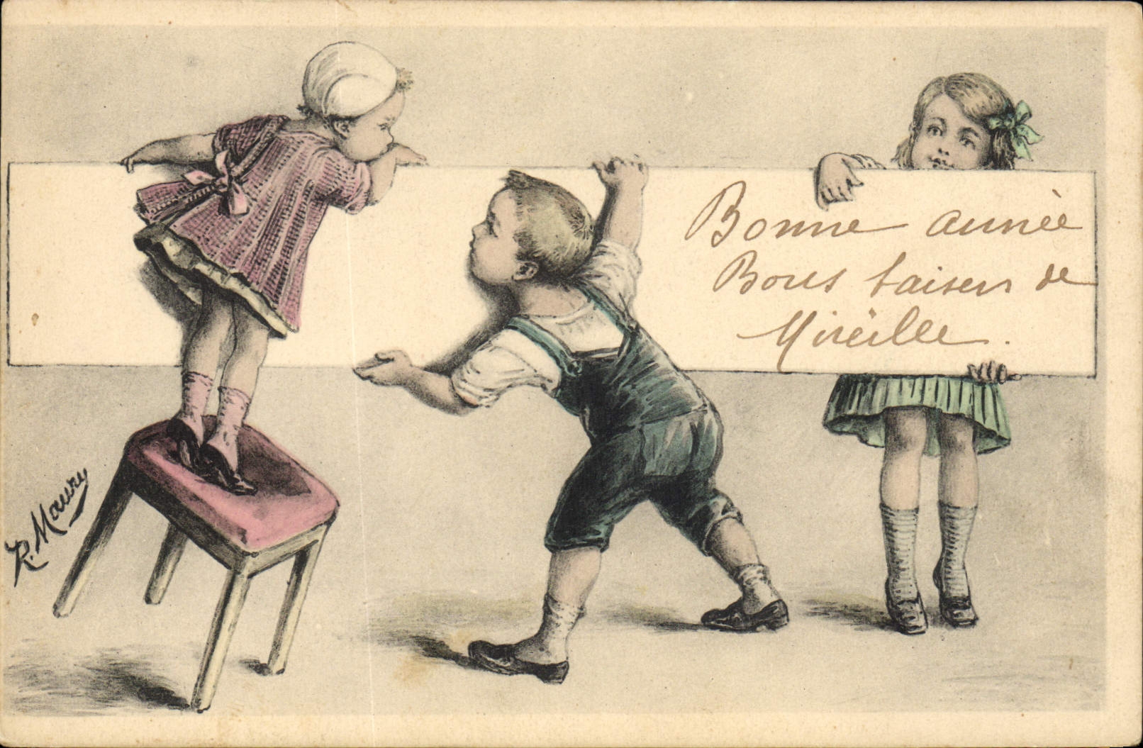 CPA Fantaisie Illustrateur Enfants